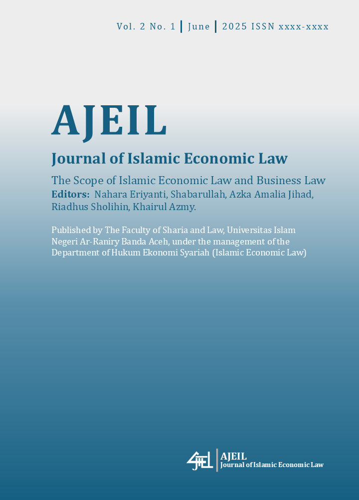 					View Vol. 2 No. 1 (2025): AJIEL: Journal of Islamic Economic Law
				